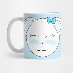 Cute Polar Bear Girl Mug